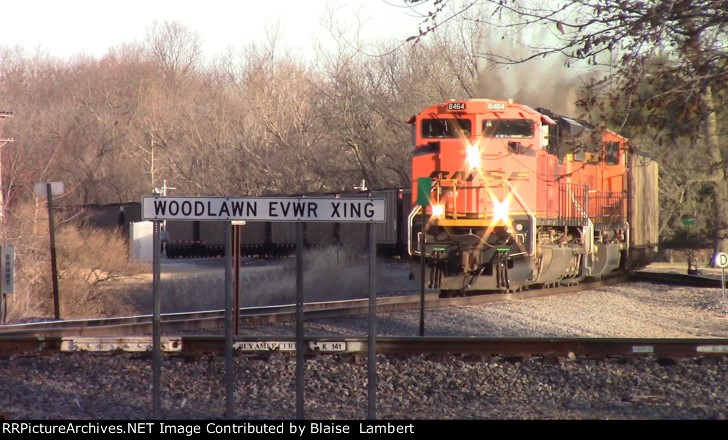 BNSF coal train